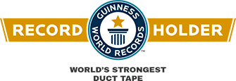Badge for Guinness World Record Holder strongest Tape